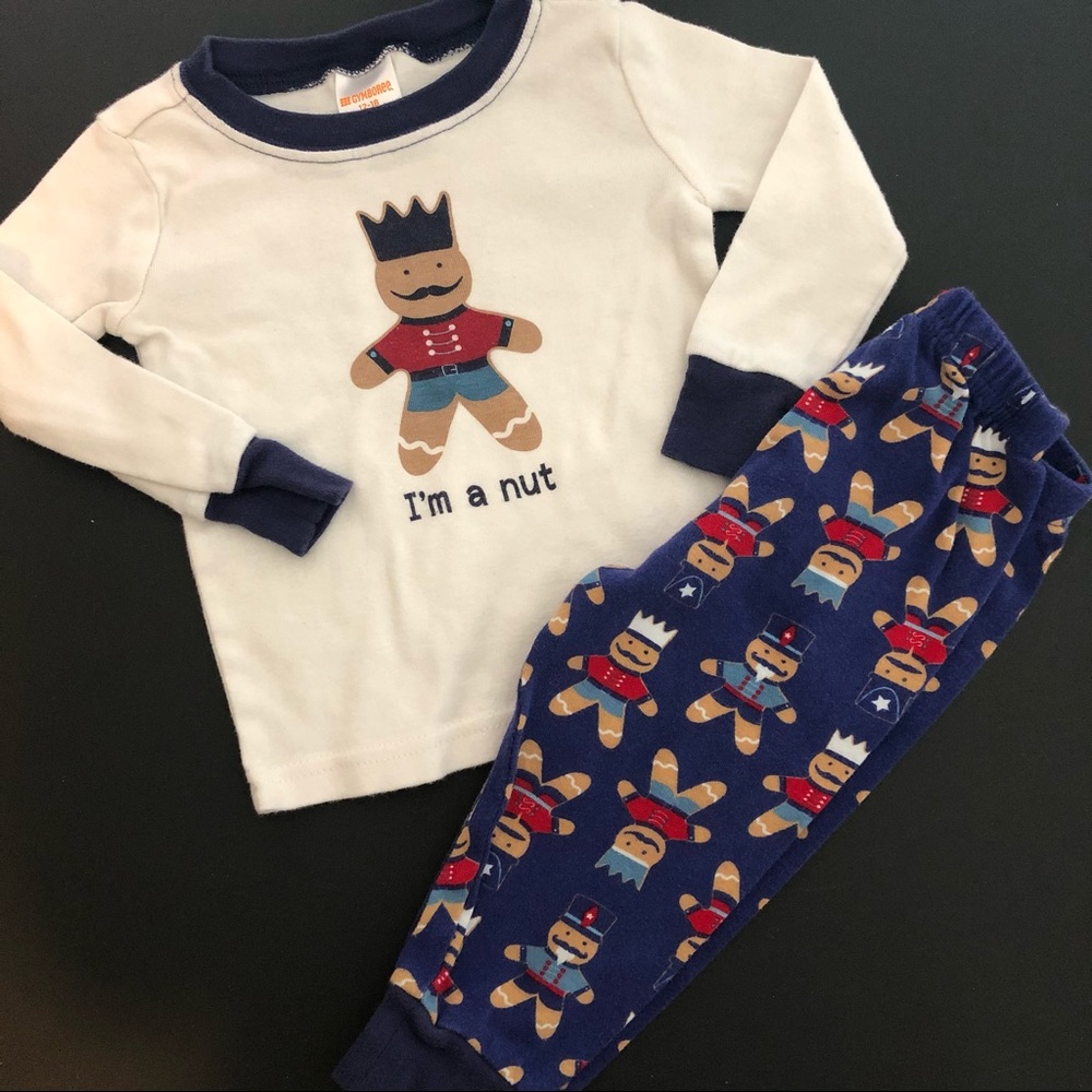 Gymboree Nutcracker Pajama Set Size 12-18 Months